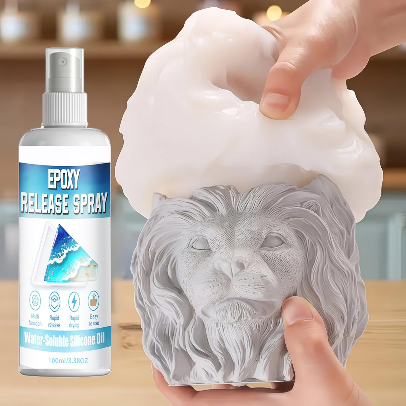 Release Spray Silicone - Silikon-Trennspray Epoxid-Trennspray Stark Haftend Schnell Trocknend