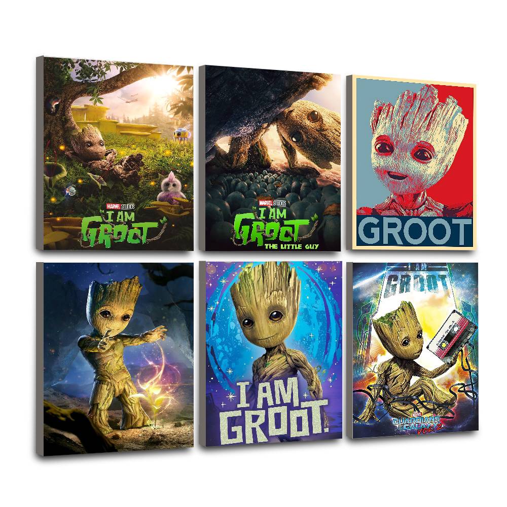 Resin Art Wall Decor - Mar Cute G-Groot lassic Cover Diamond