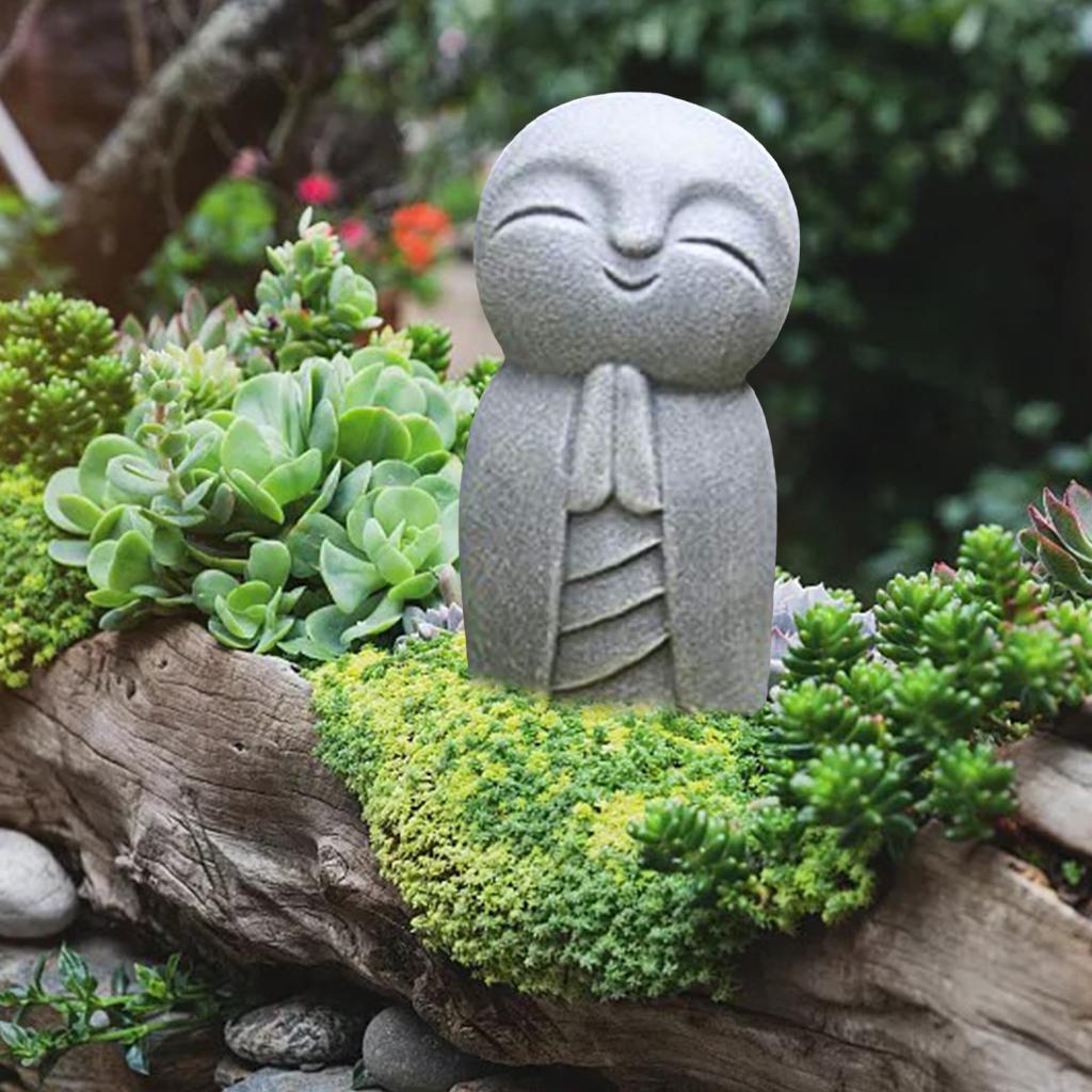 Resin Art Baby Memories - Jizo-Mönche Betende Statue aus Kunstharz Baby-Gedenkfigur
