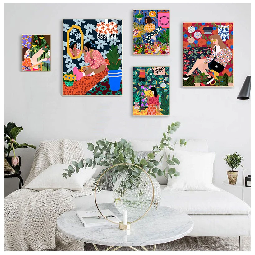 Resin Art Wall Decor - 2026 Klassische Abstrakte Wandkunst Mode Retro
