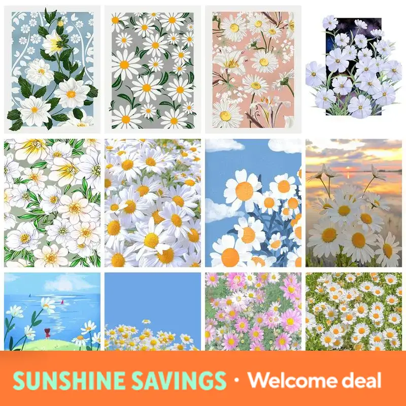 Resin Art Flowers - 2026 Frische Blumen-Wandkunst, Schlafzimmer- und Flurdekoration,