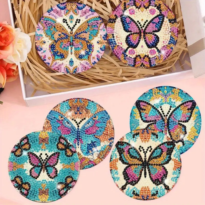 8 Stück Diamant-Kunst-Unterset – Resin Art For Beginner Bewertung und Preis