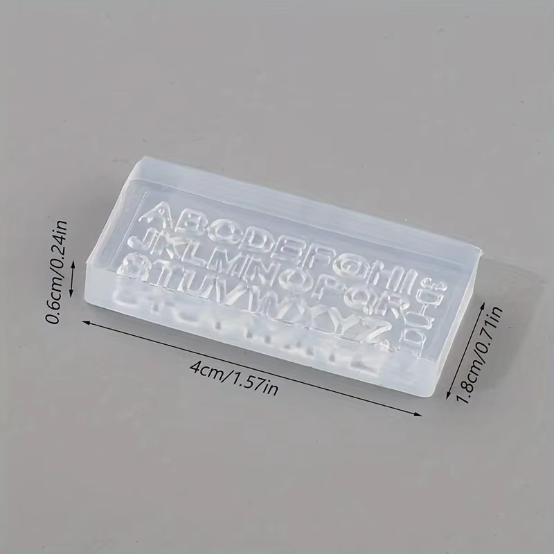 3D-Buchstaben-Nagelkunst-Silik – Resin Art Zone Bewertung und Preis