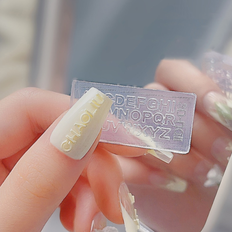 A-Z Buchstaben Nail Art Siliko – Resin Art Zone Bewertung und Preis