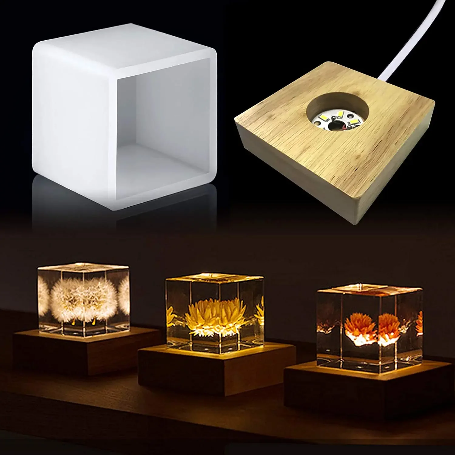 Quadratische helle Harzform, L – Resin Art Equipment Bewertung und Preis