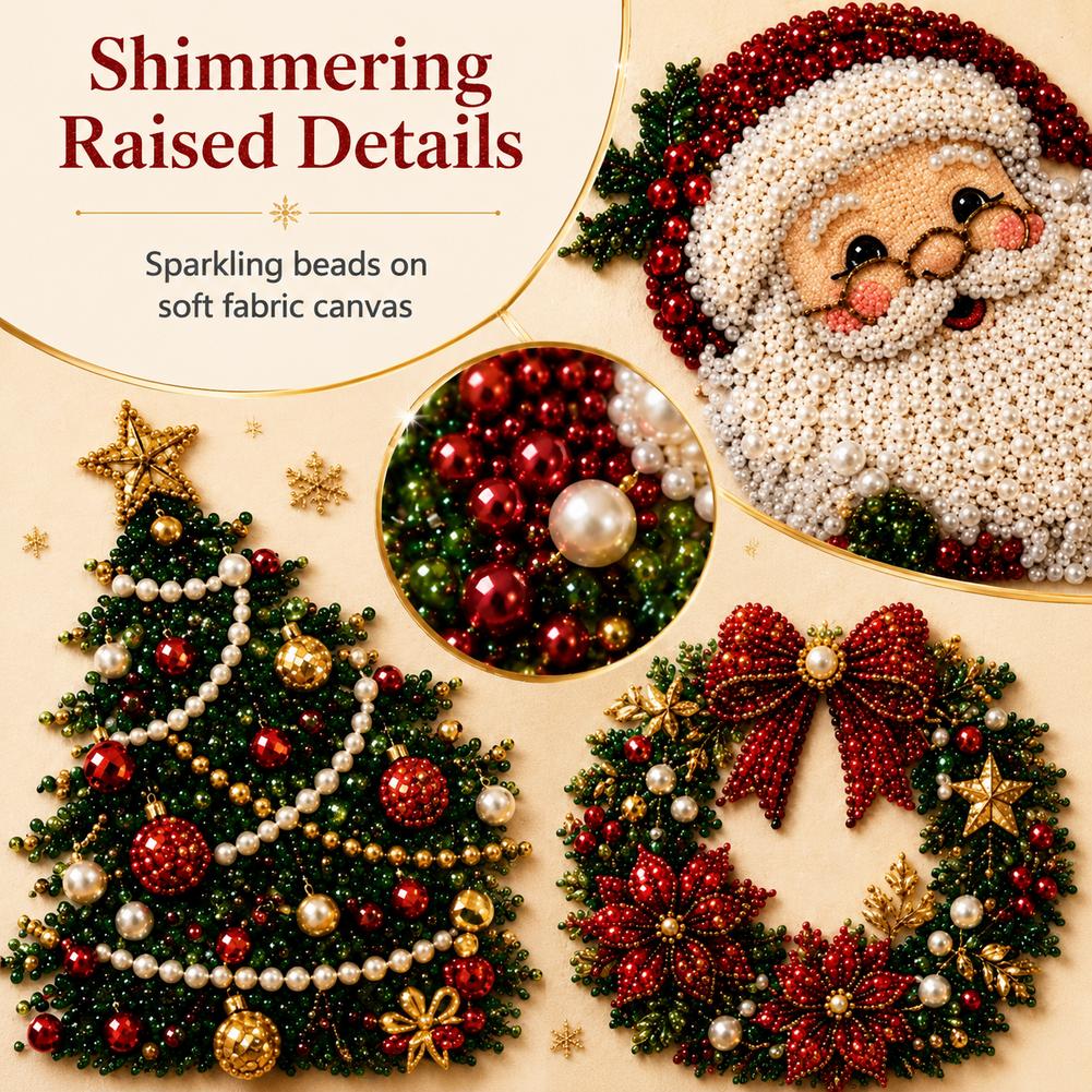 Weihnachtsmann Perlen-Kunst DI – Resin Art Wall Decor Bewertung und Preis