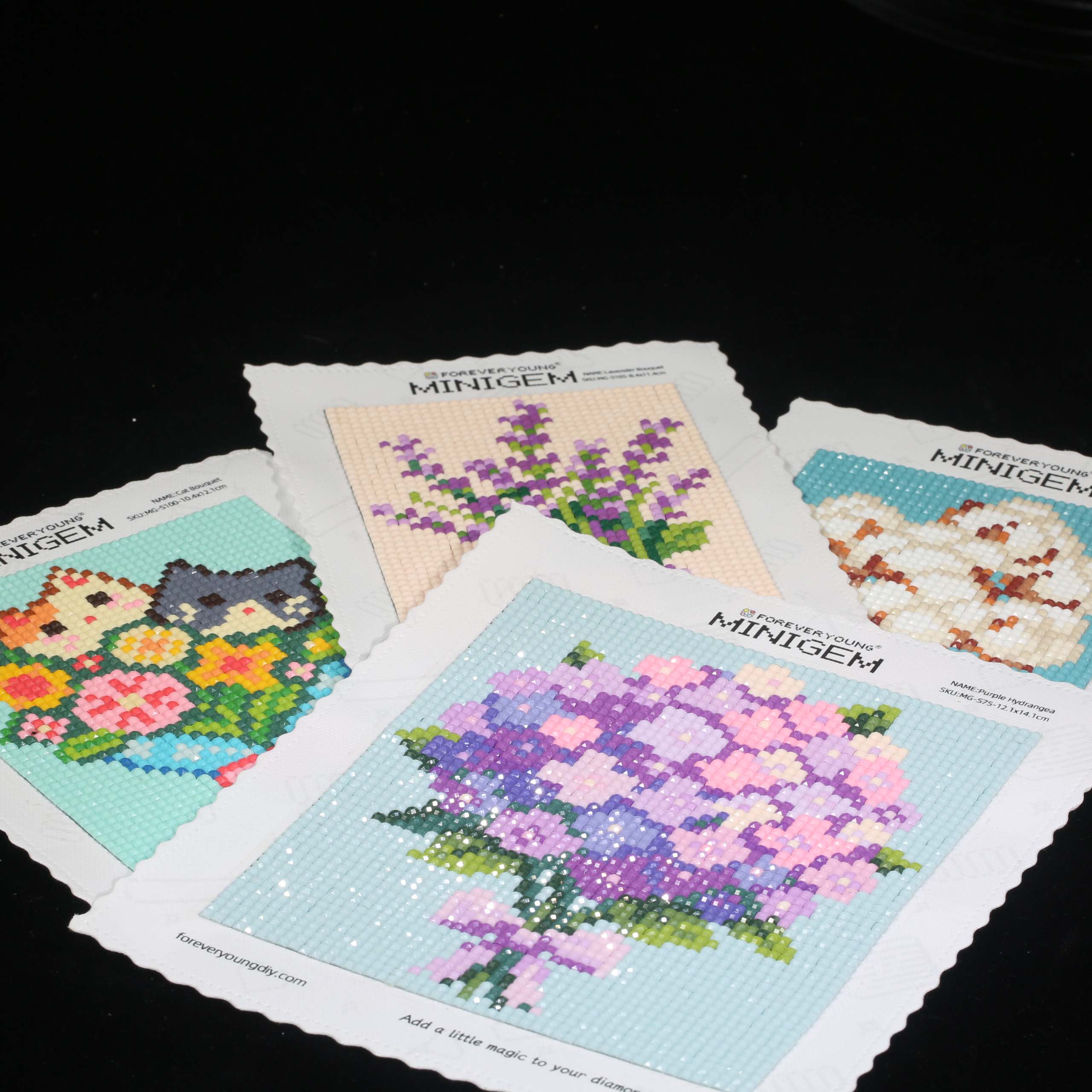 Minigem ®   Lila Hortensien 5D – Resin Art For Beginner Bewertung und Preis