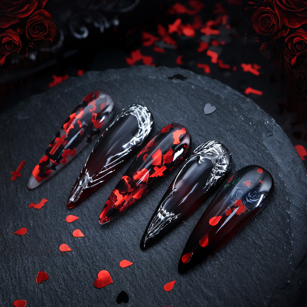 Halloween Nagel-Pailletten 5g  – Mica Flake Resin Bewertung und Preis