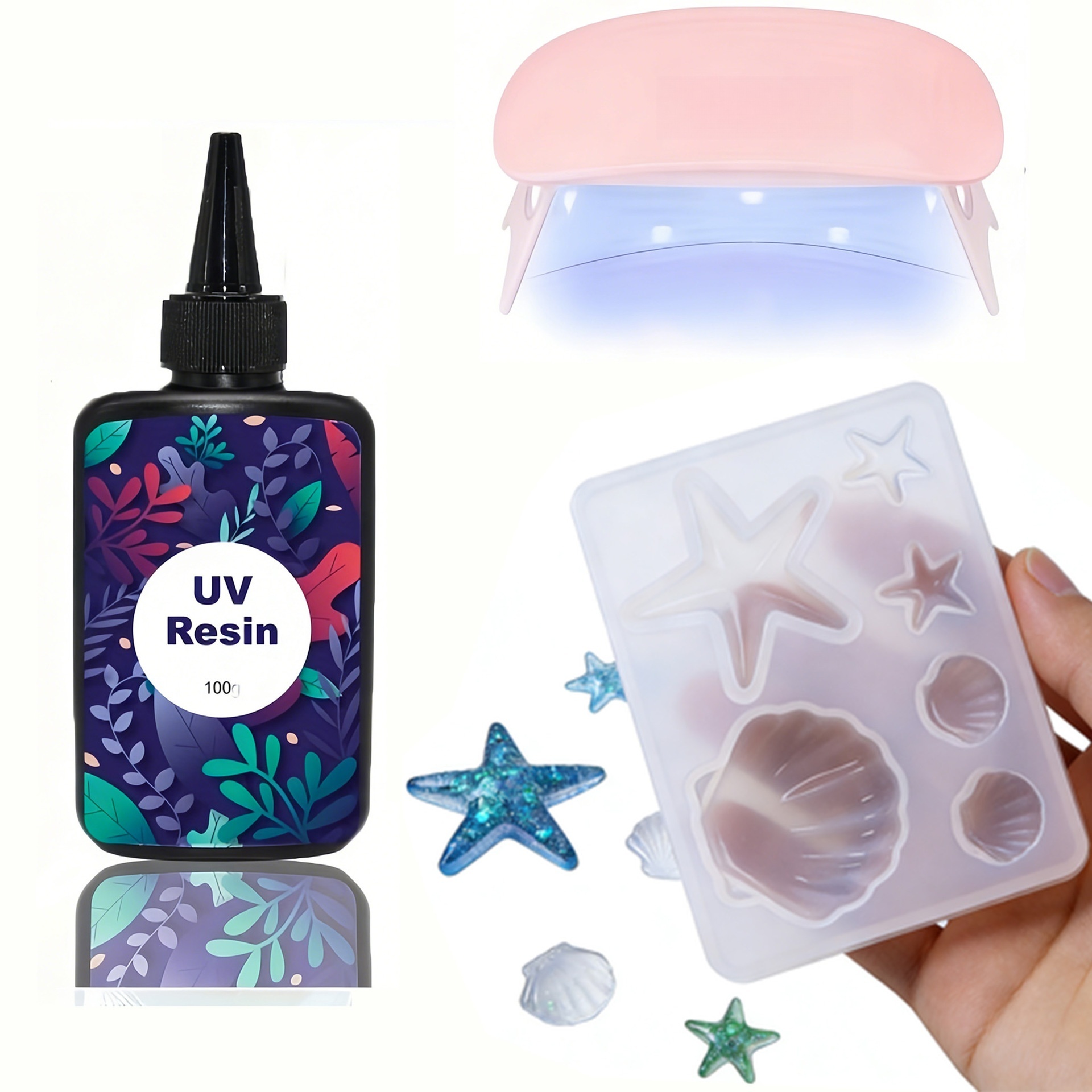 DIY Ozean-Thema Kristall-Epoxi – Silicone Mold Ocean Bewertung und Preis