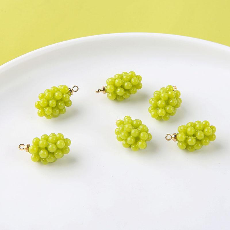 6 Stück Niedliche Kleine Traub – Resin Art Keychain Bewertung und Preis