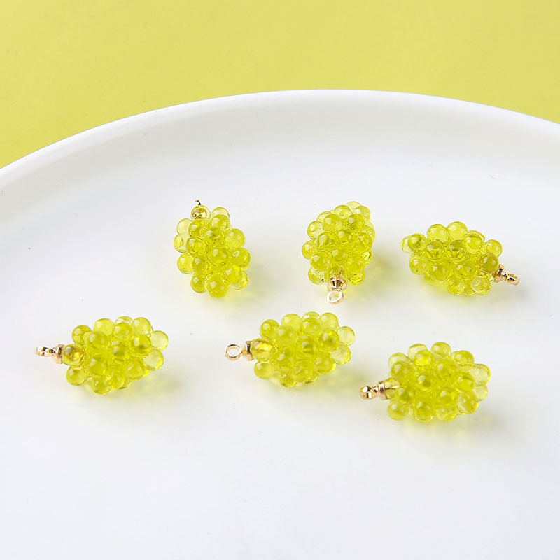 6 Stück Niedliche Kleine Traub – Resin Art Keychain Bewertung und Preis