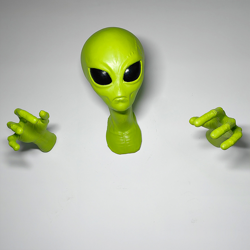 UFO-Alien-Wandkunst-Hängedekor – Resin Art Zone Bewertung und Preis