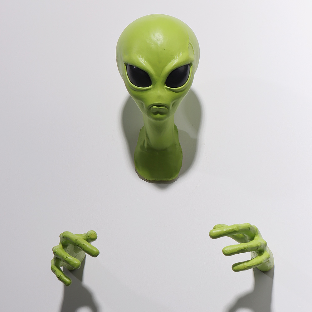 UFO-Alien-Wandkunst-Hängedekor – Resin Art Zone Bewertung und Preis