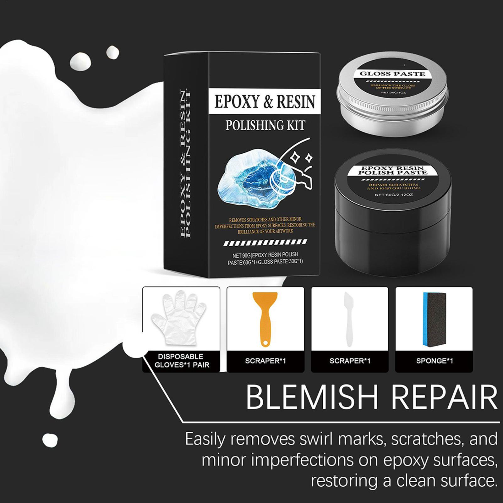 Epoxidharz-Polierset - Cremige – Resin Art For Beginner Bewertung und Preis