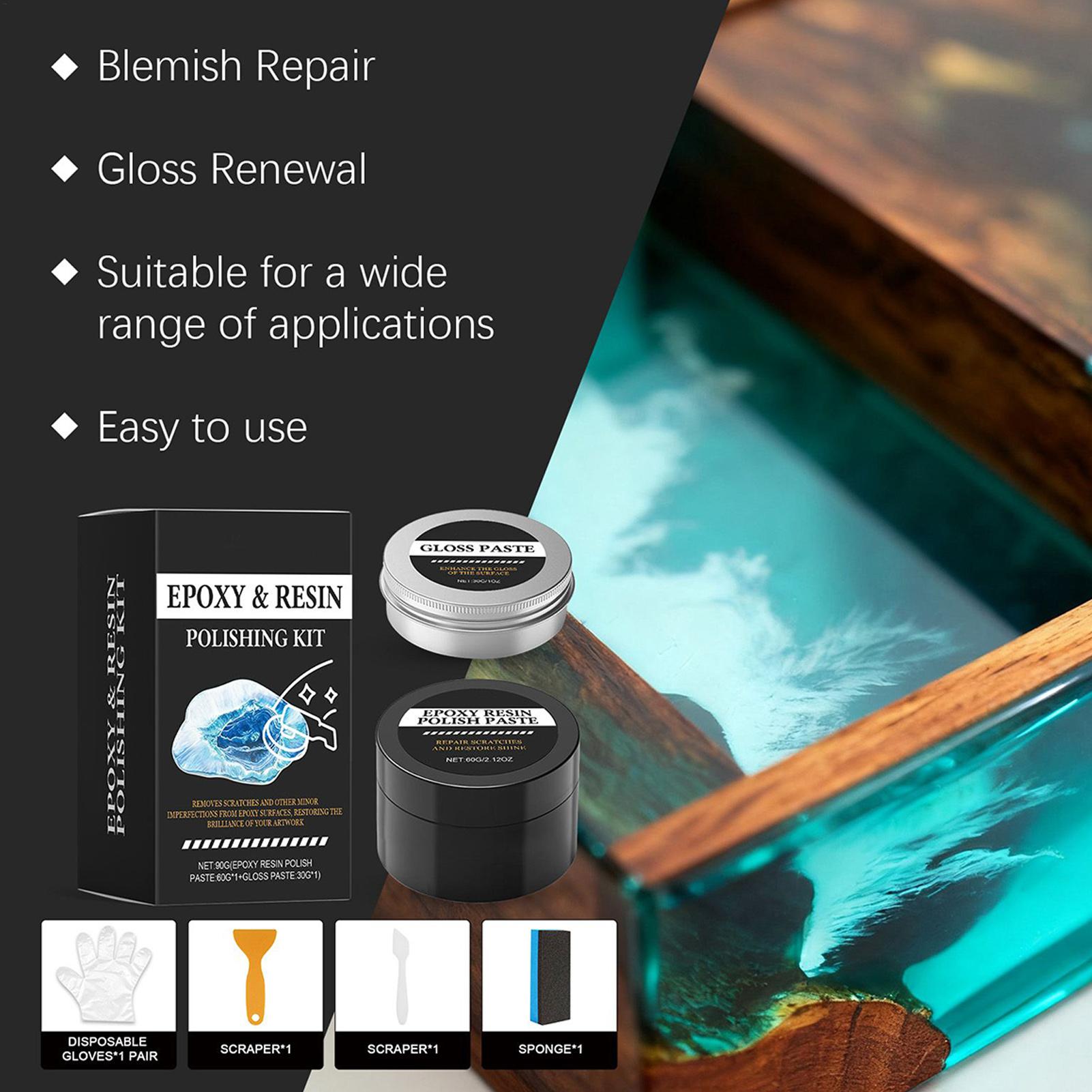 Epoxidharz-Polierset - Cremige – Resin Art For Beginner Bewertung und Preis