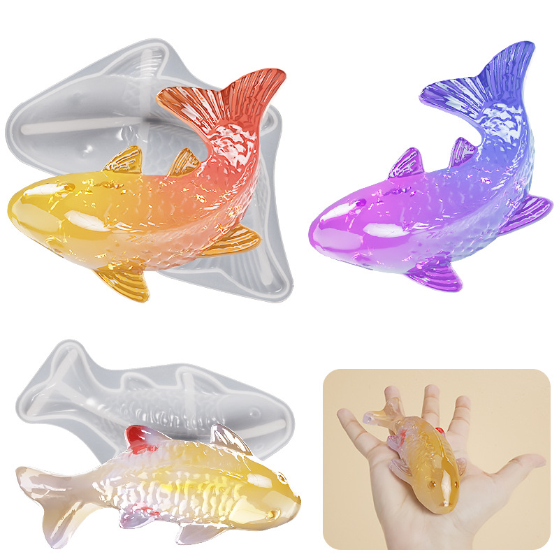 3D Koi-Fisch-förmige Epoxidhar – Silicone Mold Ocean Bewertung und Preis