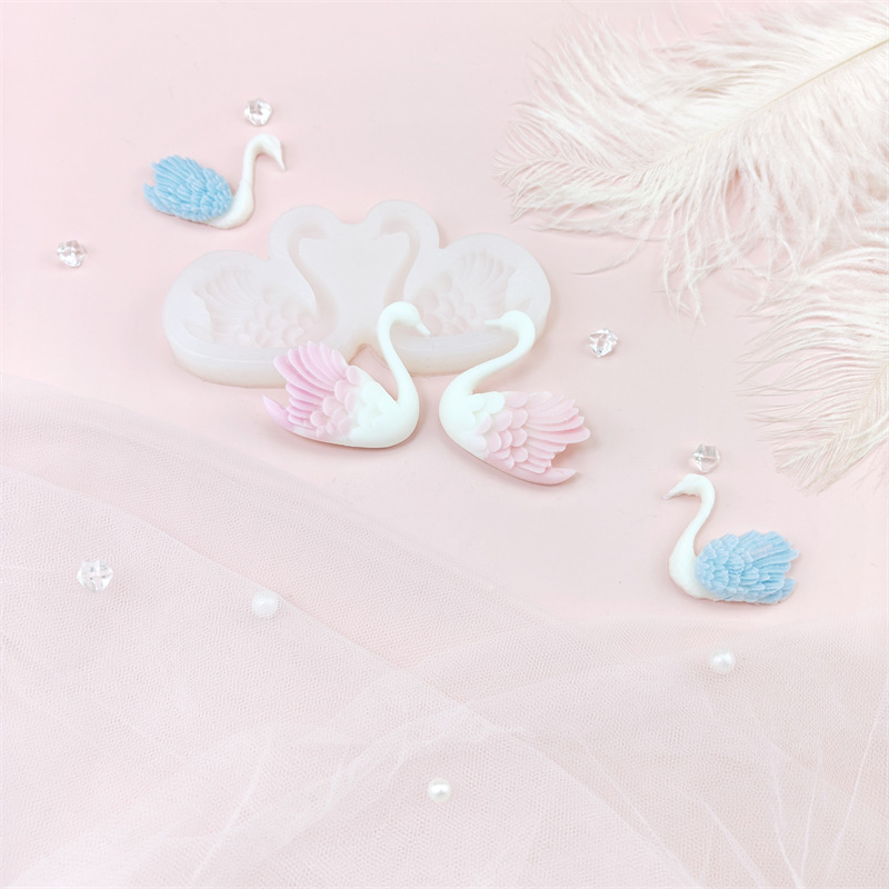 Schwanen-Paar-Kombinations-Sil – Silicone Mold Ocean Bewertung und Preis
