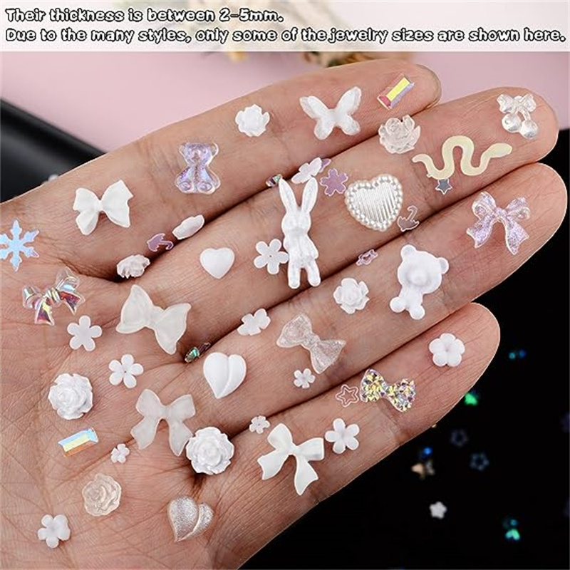 50 Stück Kawaii Harz Nagel Cha – Resin Art Equipment Bewertung und Preis