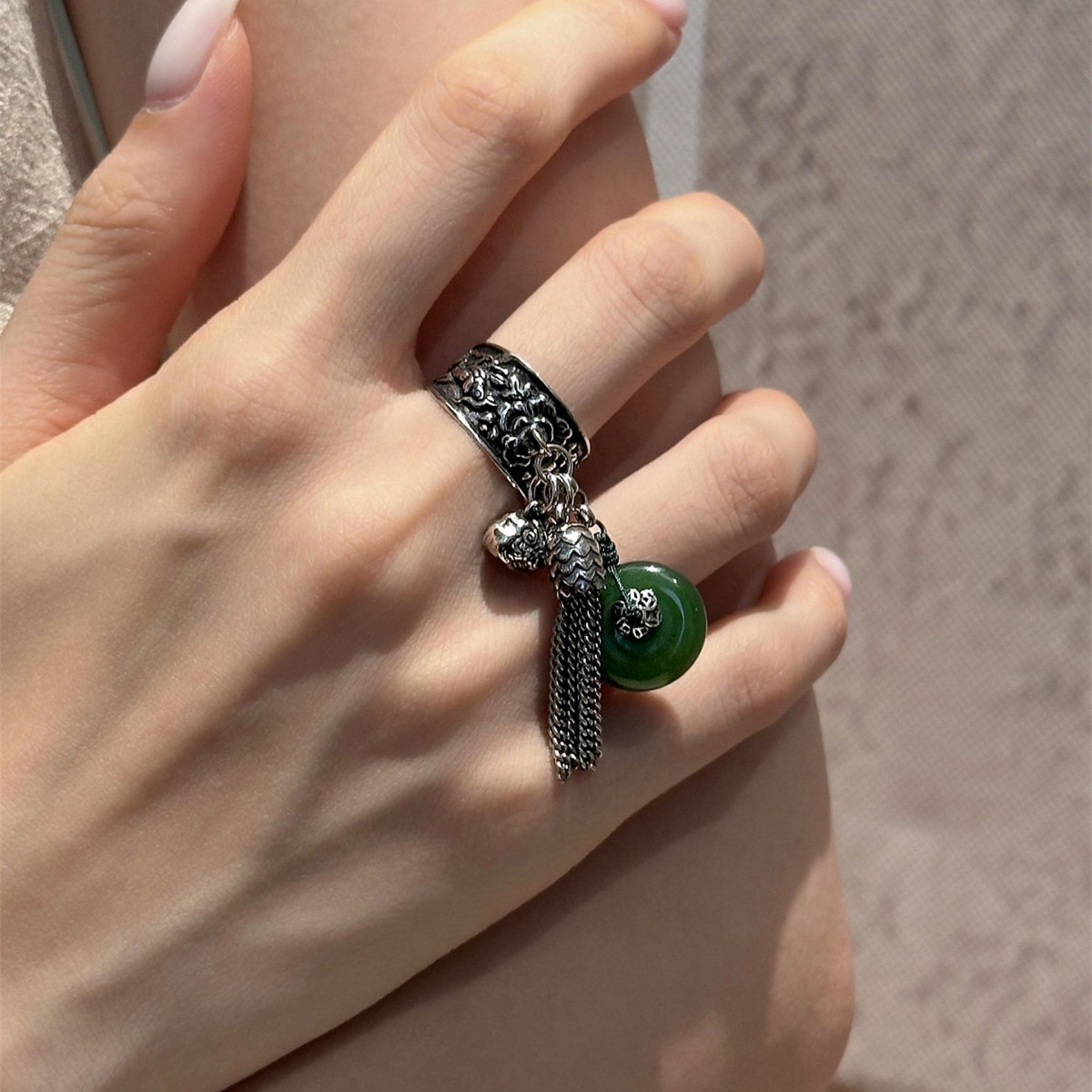 WJFH-ARTS Neuer offener Ring i – Resin Art Ring Design Bewertung und Preis