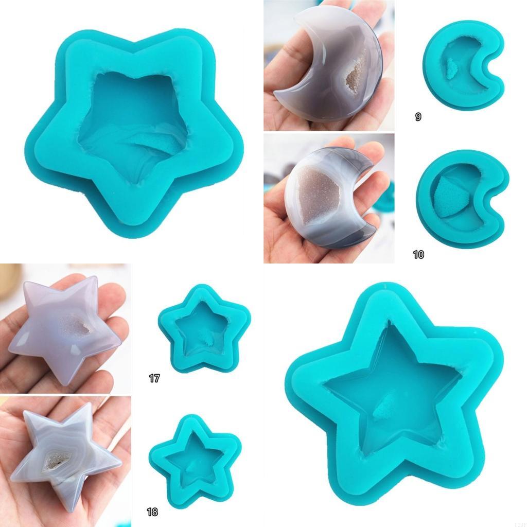 Edelstein-Silikonform, Quarz-S – Resin Art Geode Bewertung und Preis