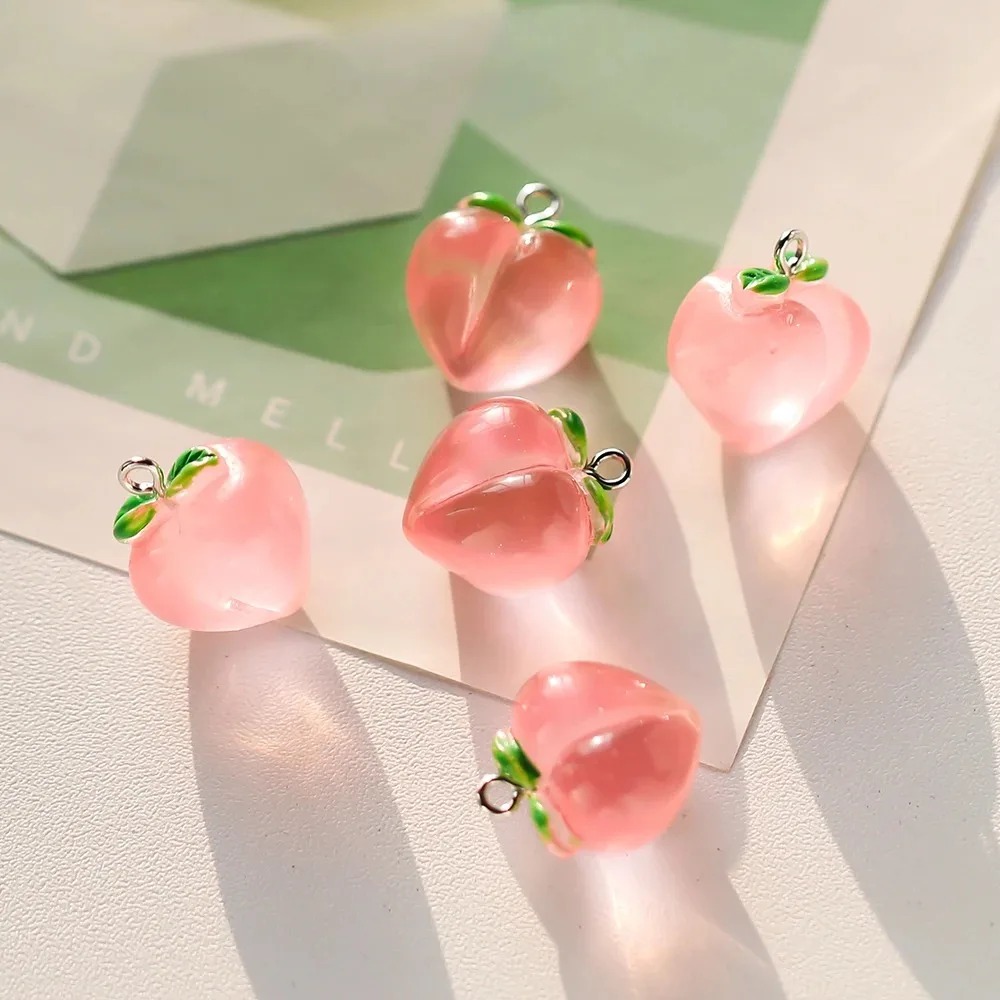 10 Stück transparente rosa pfi – Resin Art Keychain Bewertung und Preis