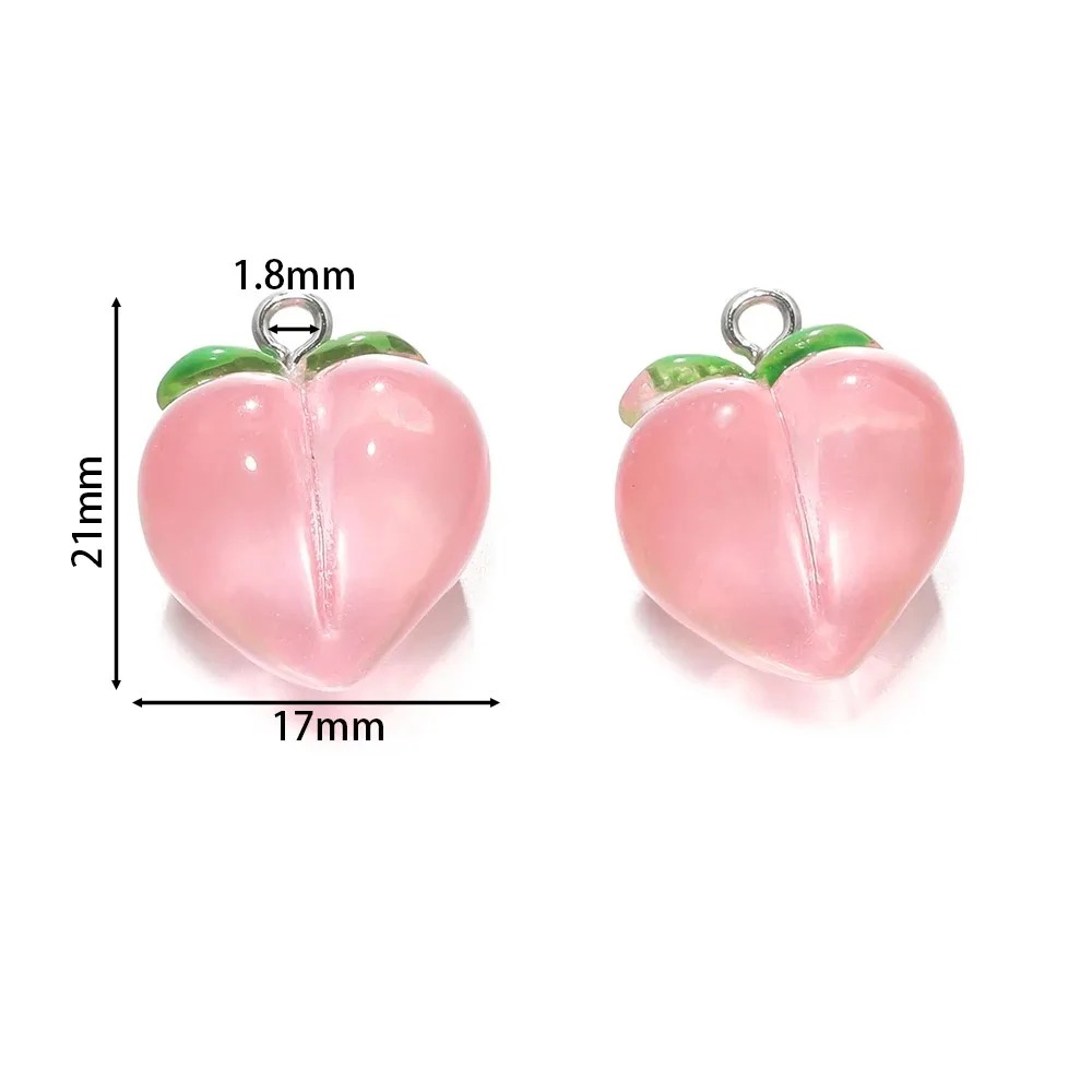10 Stück transparente rosa pfi – Resin Art Keychain Bewertung und Preis