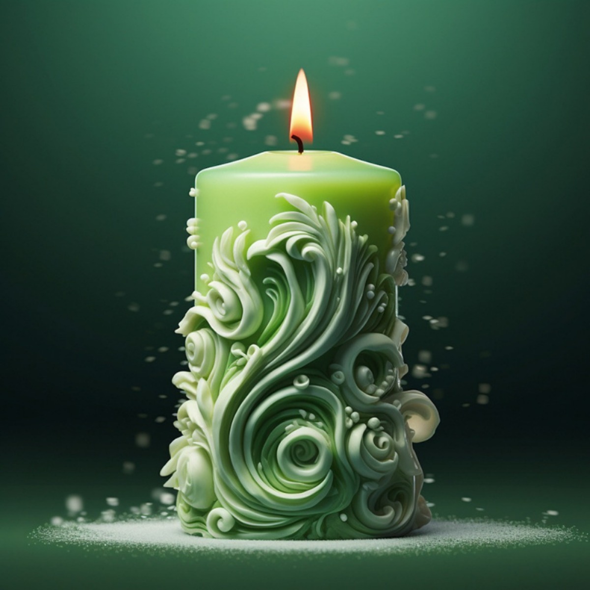 Geometrie geschnitzte zylindri – Silicone Mold Ocean Bewertung und Preis