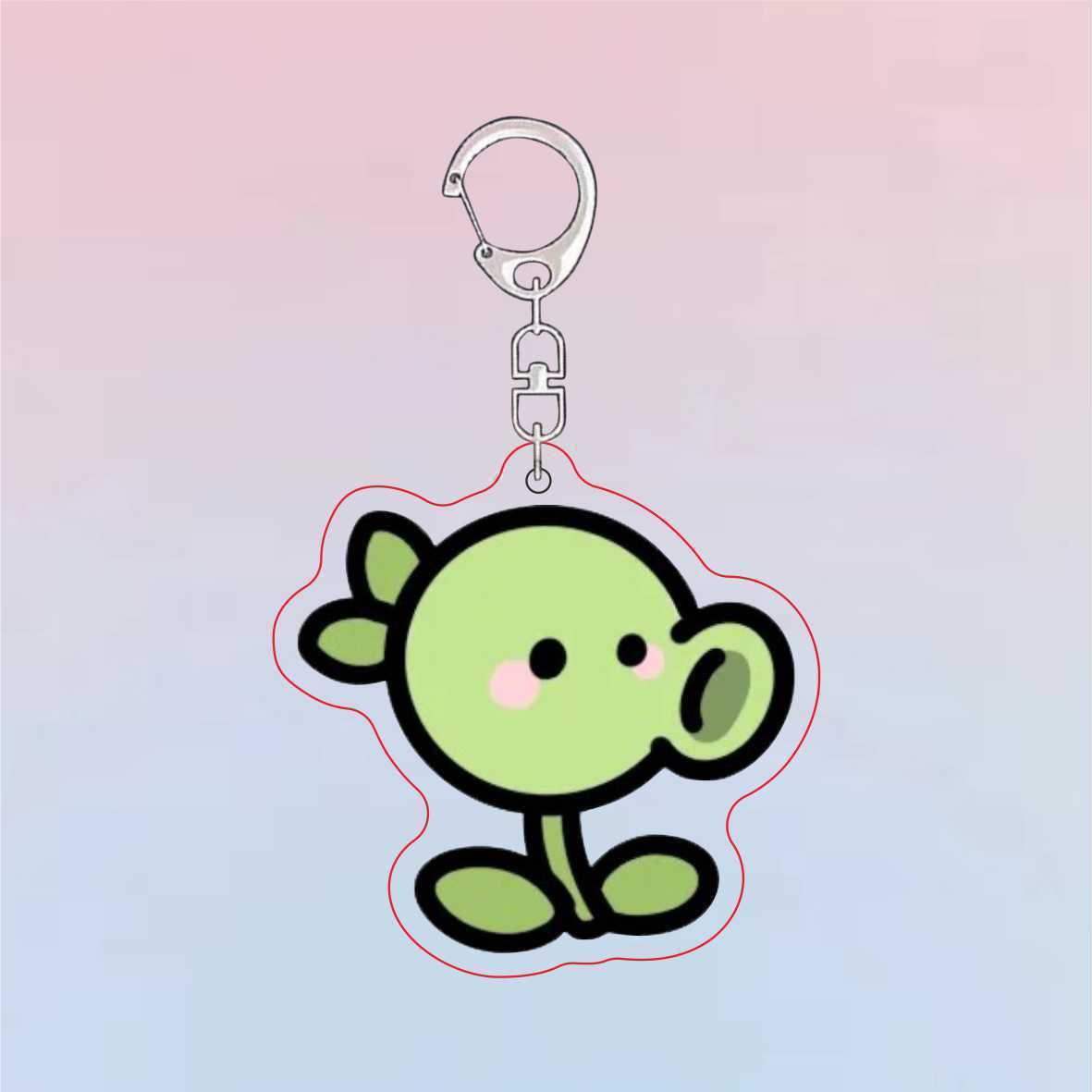 Plants Vs Zombies Acryl Niedli – Resin Art Keychain Bewertung und Preis