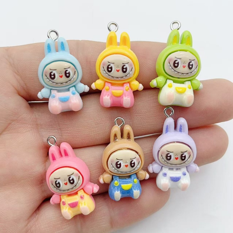 10 Stück Kawaii Hasen-Erdbeerh – Resin Art Keychain Bewertung und Preis
