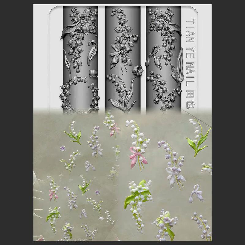 Z. Blumen-Serie 3D Gebogene Na – Resin Art Zone Bewertung und Preis