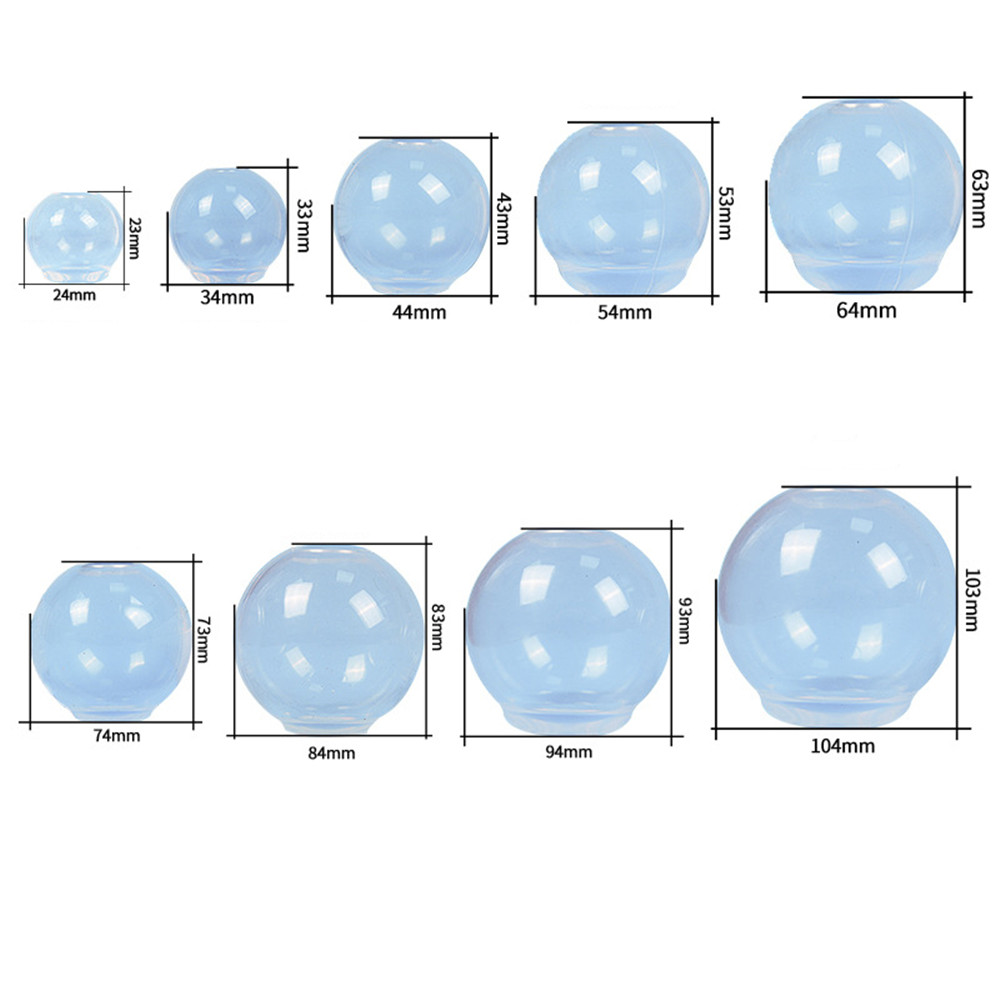 20-100mm 3D Transparente Kugel – Silicone Mold Ocean Bewertung und Preis