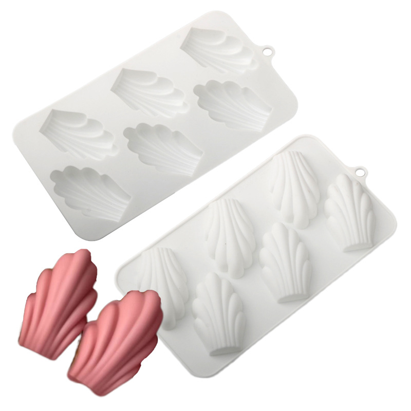 6-Loch Madeleine Design Schoko – Silicone Mold Ocean Bewertung und Preis