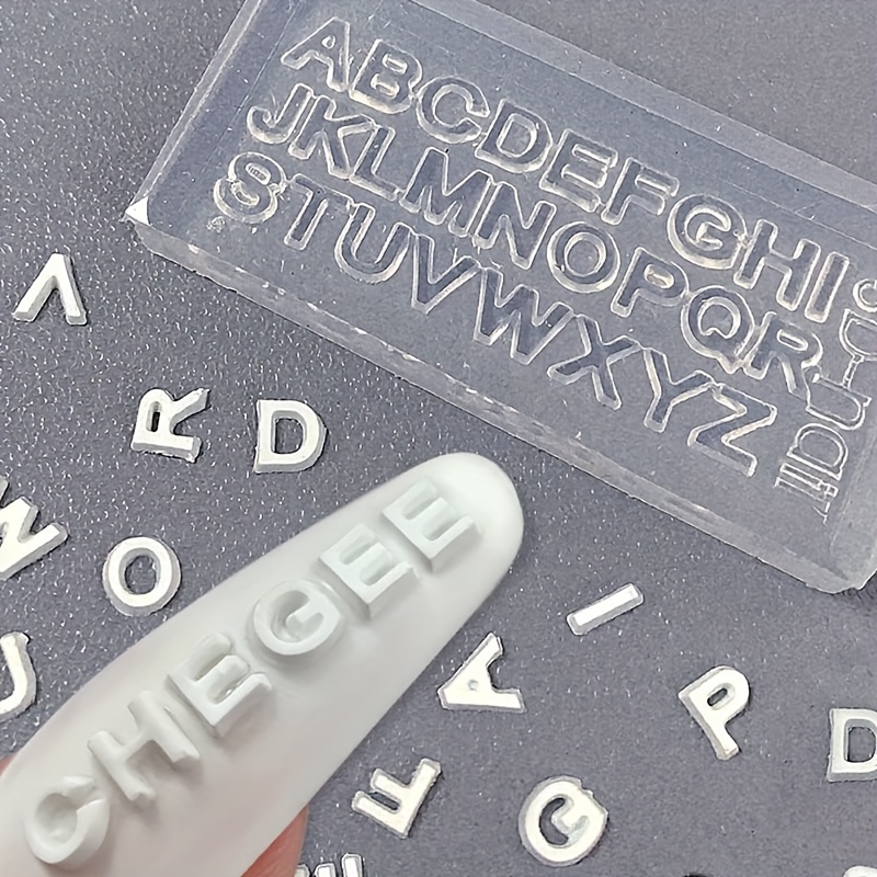 3D Buchstaben Nagelkunst Silik – Resin Art Zone Bewertung und Preis