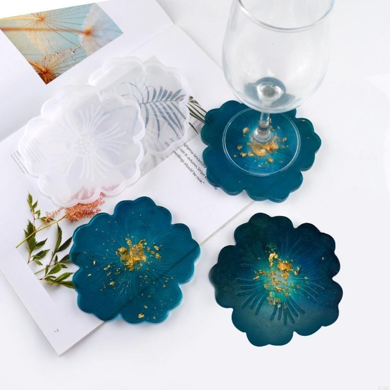 R3MC 2PCS DIY Blumenform Silik – Resin Art Geode Bewertung und Preis
