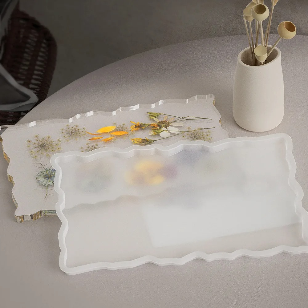 Tablett Epoxidharz Silikonform – Resin Art Equipment Bewertung und Preis