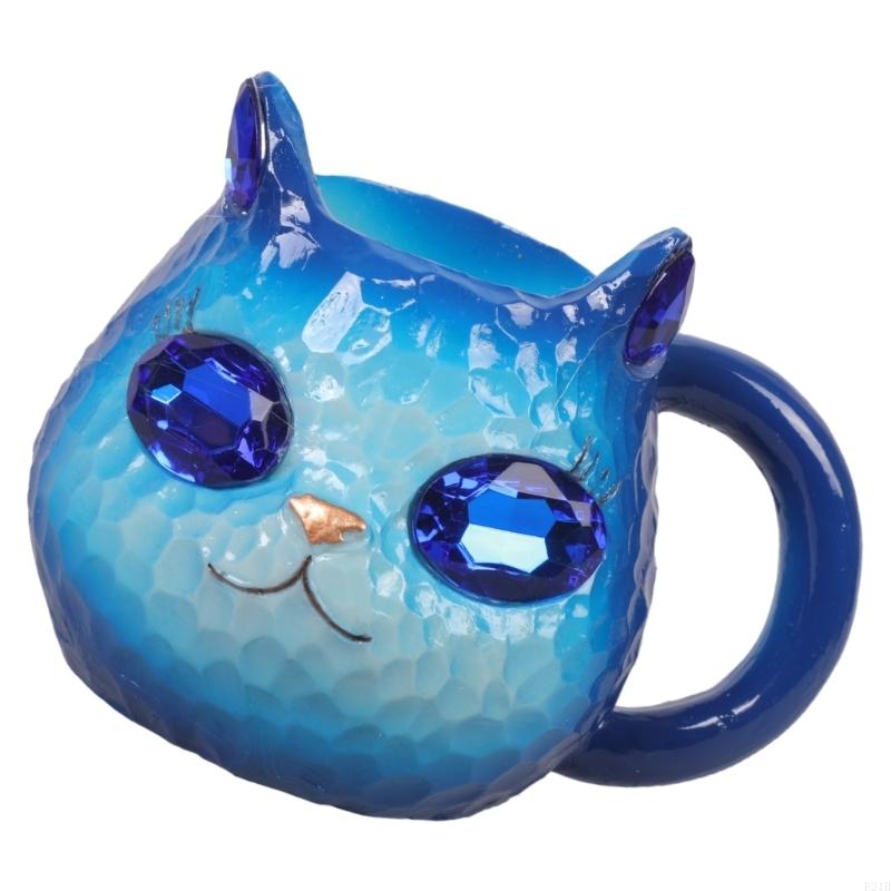 Tassen Kristall-Stil mit Katze – Resin Art Geode Bewertung und Preis