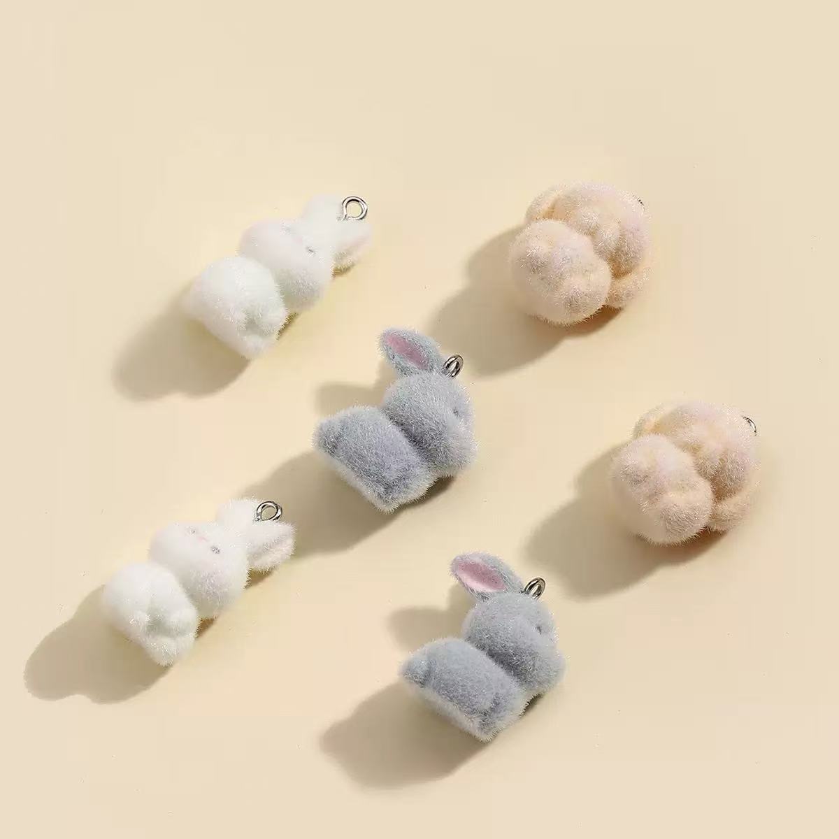10 Stück Beflockung Kleines Ka – Resin Art Keychain Bewertung und Preis